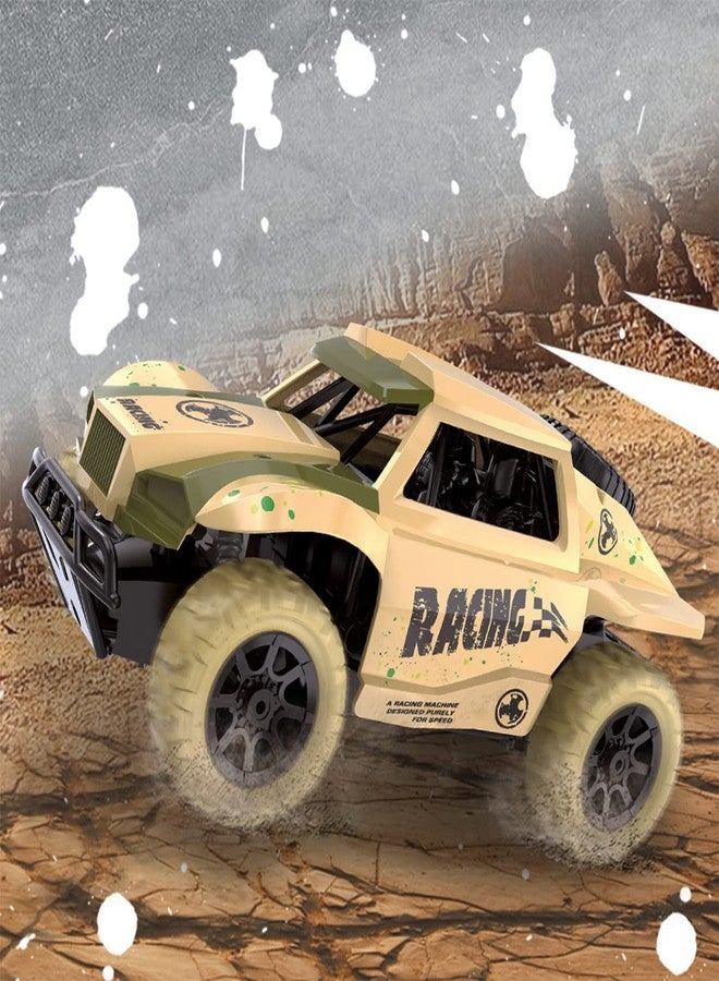 Wembley Remote Control Car Jeep Toy 1.20 Scale Absorbable System Built in High Strength Shock with Oversized Tires RC Car Grey - Image 4